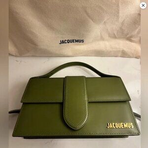 JACQUEMUS Khaki 'Le Grand Bambino' Bag - WORN ONCE
